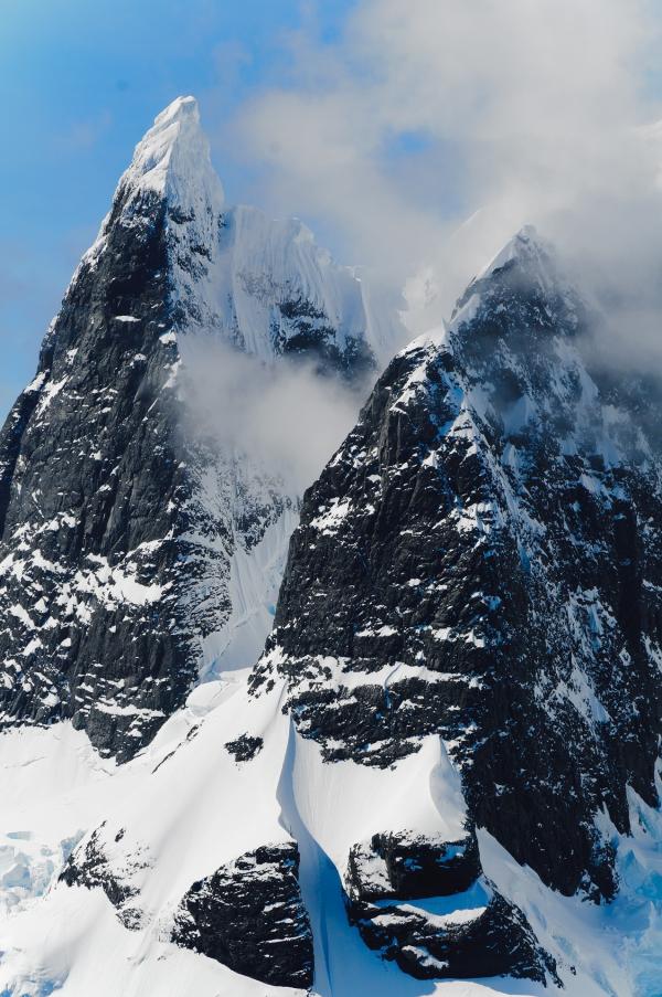 Ice Covered Mountain