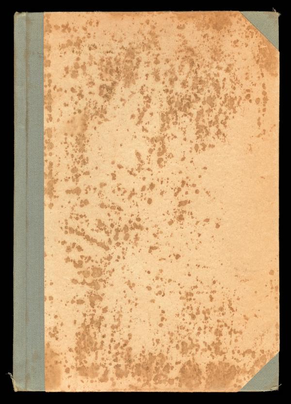 Blank Antique Book Cover
