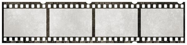 Blank Grunge Film Strip