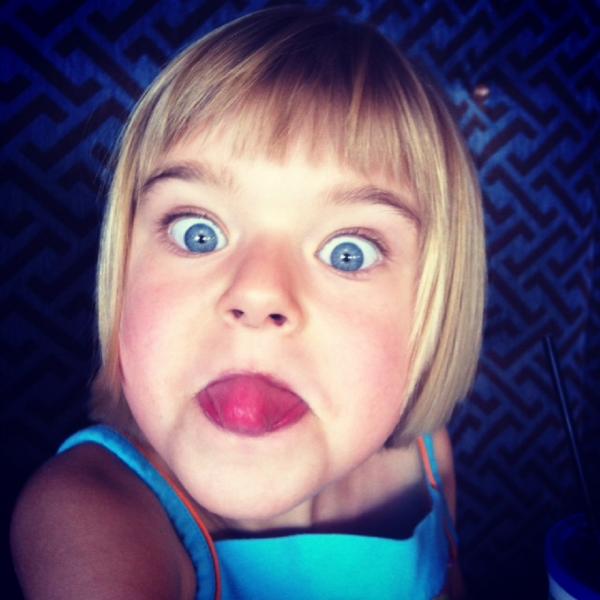Blonde young girl