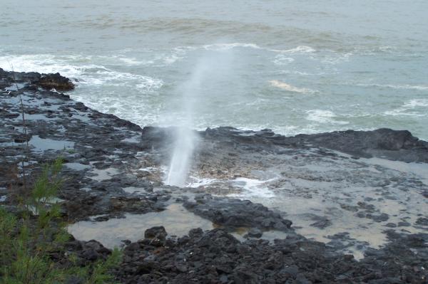 Blow Hole in Hawaii