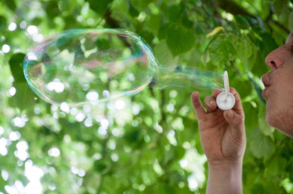 Blowing bubbles