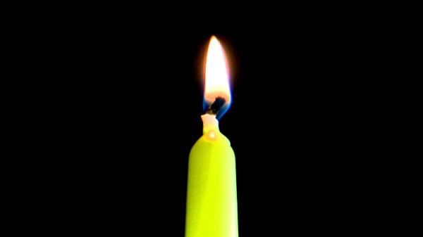 Blown out candle