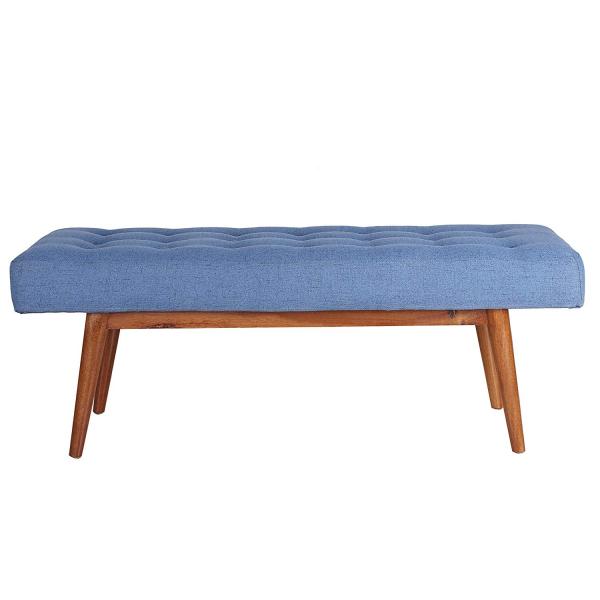 Blue bench