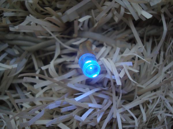 Blue Christmas decoration light