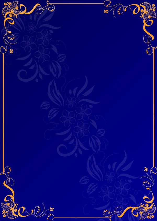 blue color frame