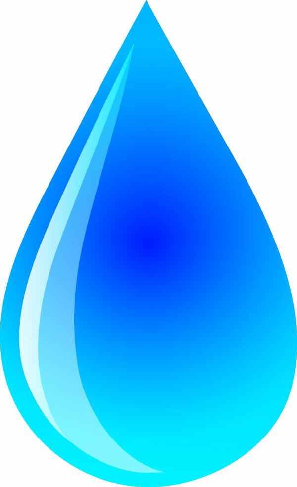 blue droplet