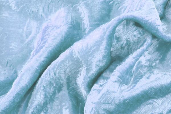 Blue fabric