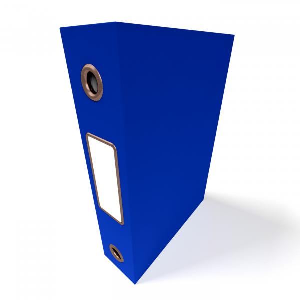 Blue File For Getting Office Organized