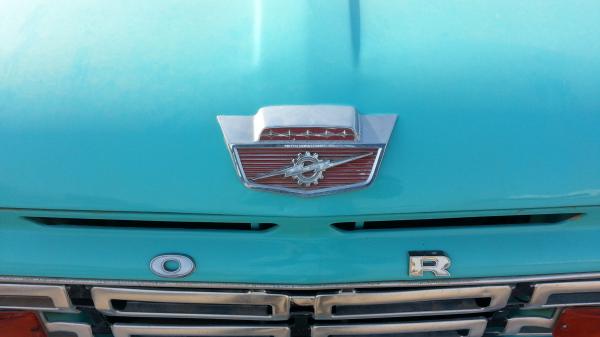Blue Ford Truck