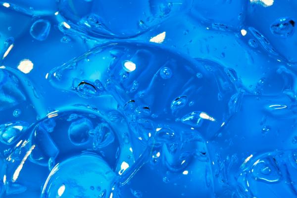 Blue Gel Macro
