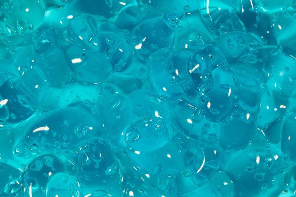 Blue Gel Macro