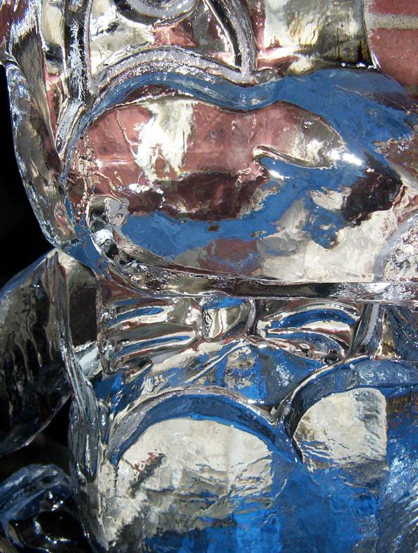Blue ice