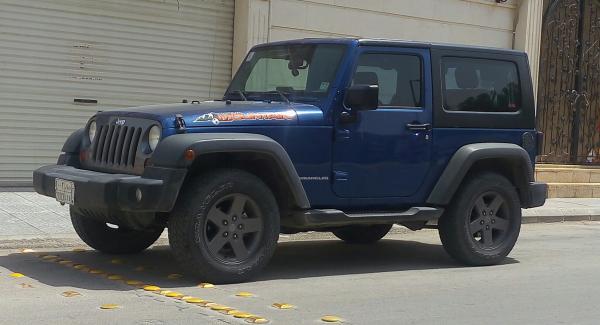 Blue Jeep