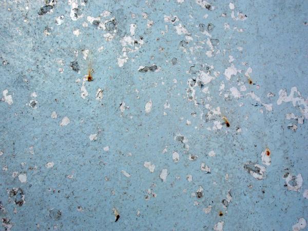 Blue Rusty Metal Texture