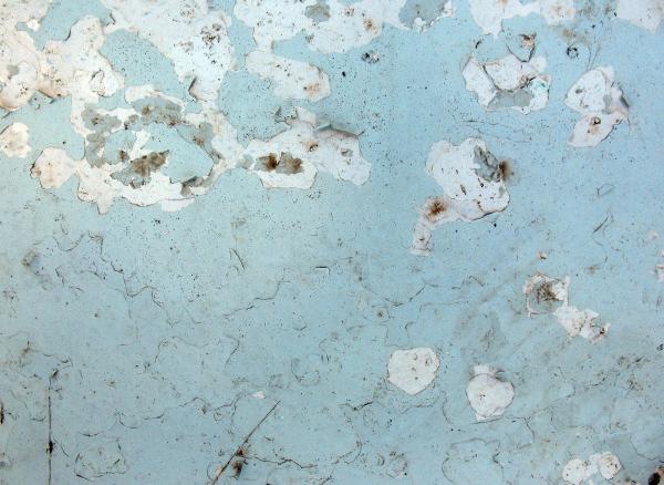 Blue Rusty Metal Texture