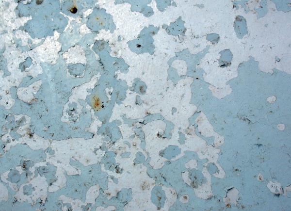 Blue Rusty Metal Texture