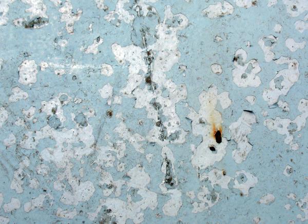 Blue Rusty Metal Texture