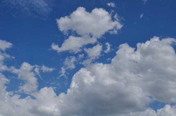 Blue Sky With Clouds