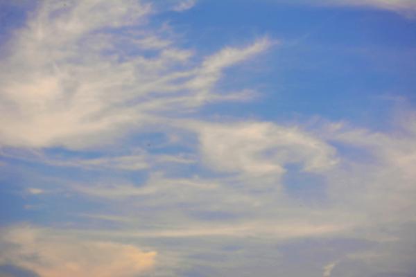 Blue Sky With Clouds