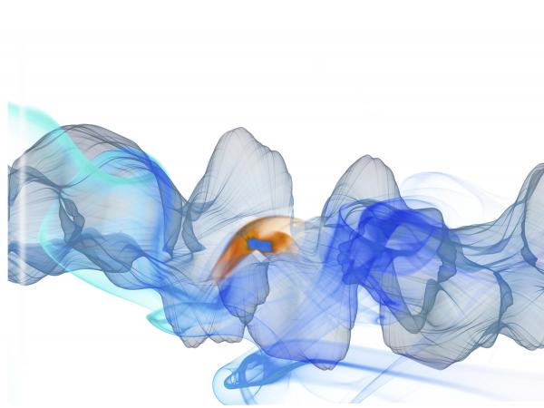 blue smoke