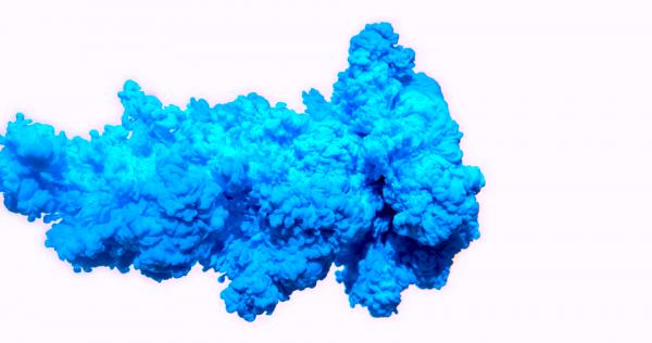 Blue smoke