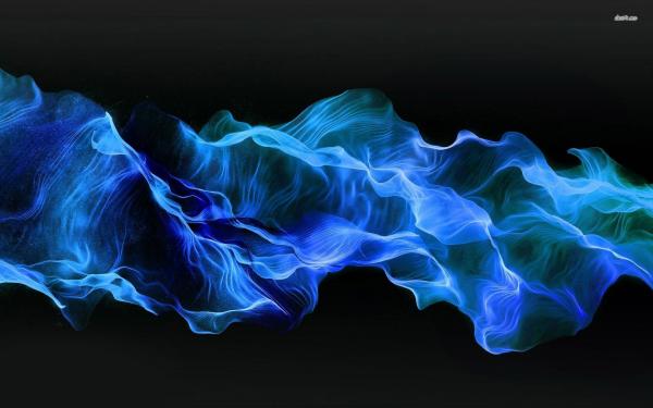 Blue smoke