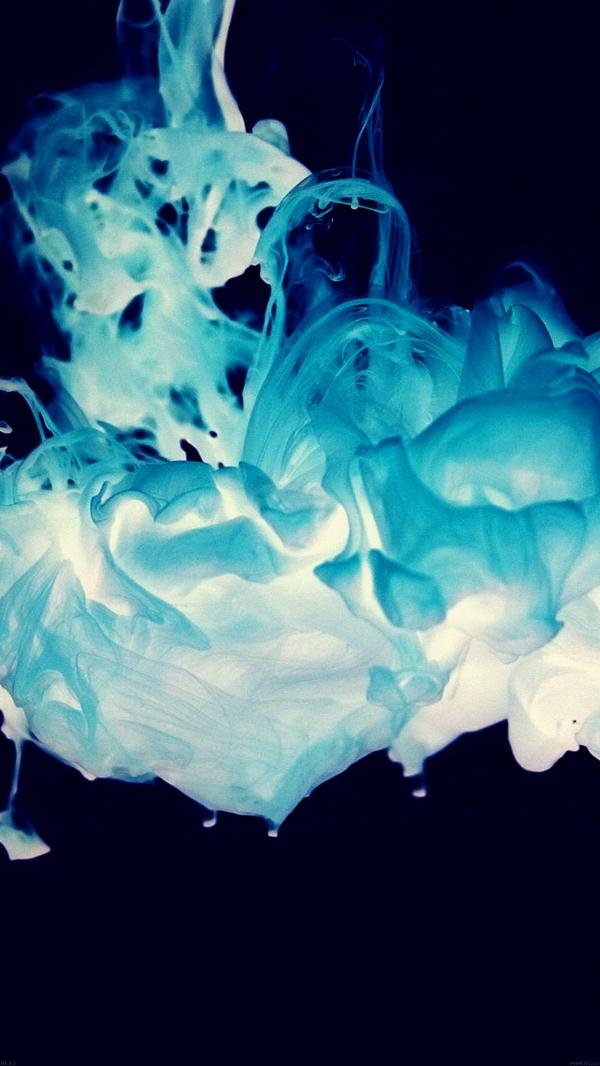 blue smoke