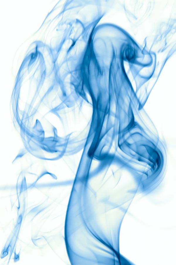 blue smoke