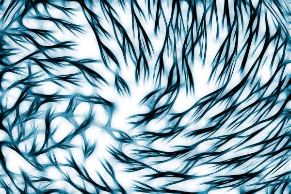 Blue Vortex Abstract Texture