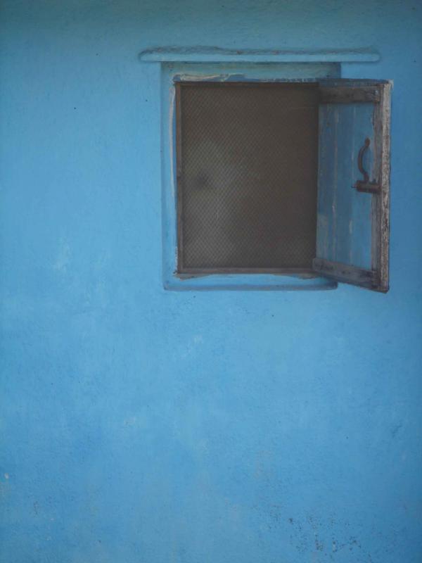 Blue window