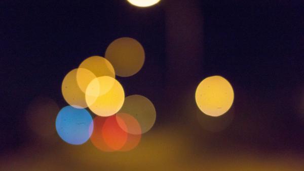 Blurry Effect of Light during Nigh Time