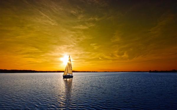 Boat Sunset