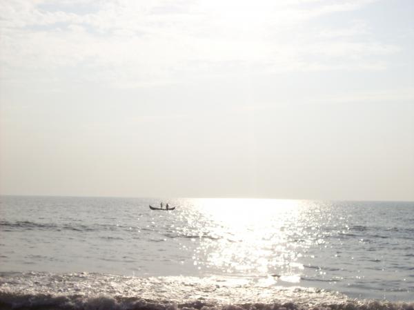 Boat in the distance