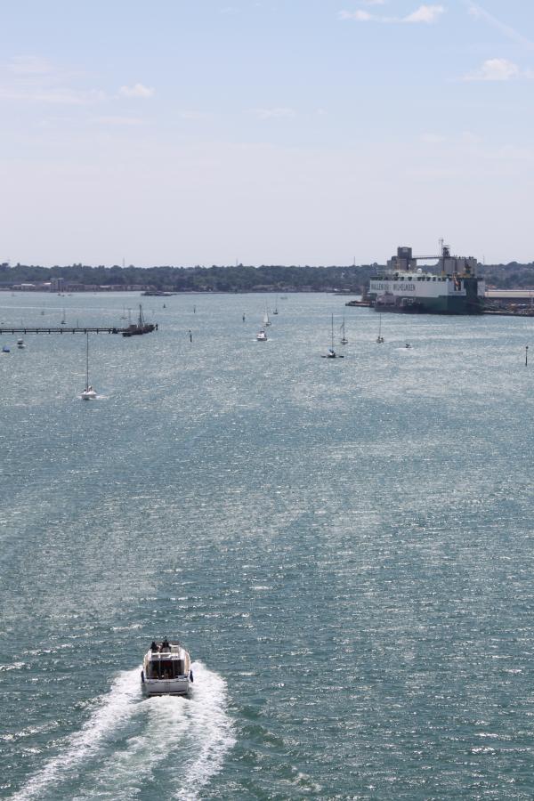 Boats at sea