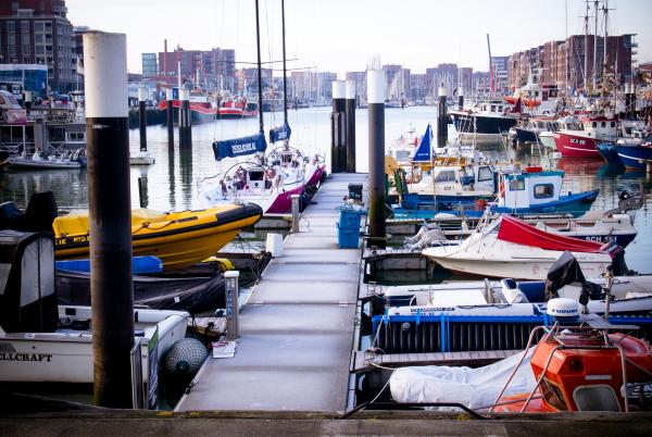 boats at the harbour