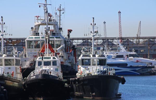 Boats in the harbour