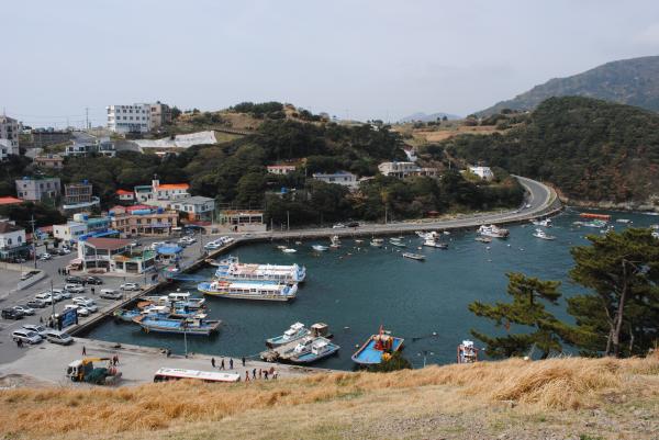 Boats in the Korean Village