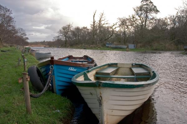 Boats on River