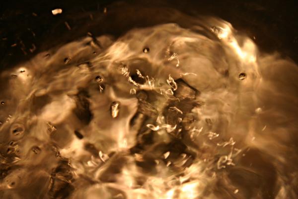 Boiling water