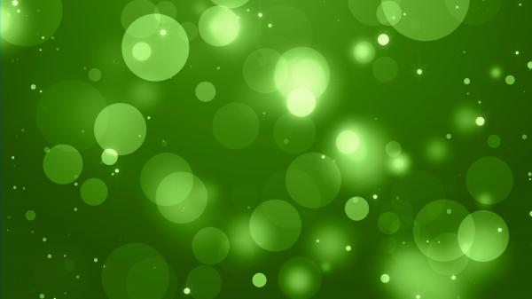 Green Bokeh
