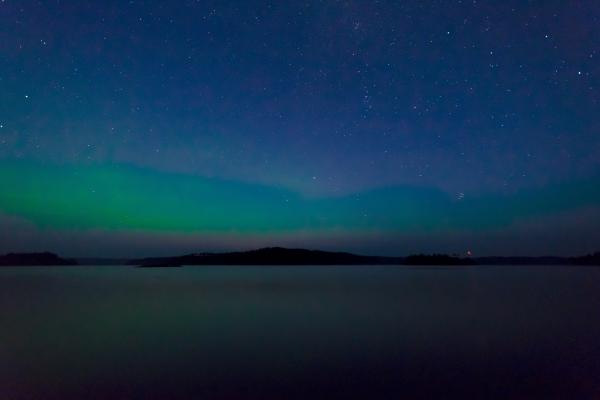 Bora Aurealis over Landscape