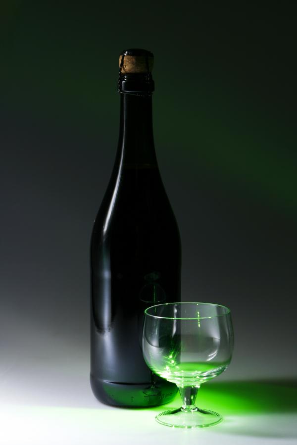 Bottle of champagne