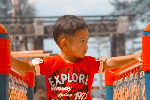 Boy at the Playground