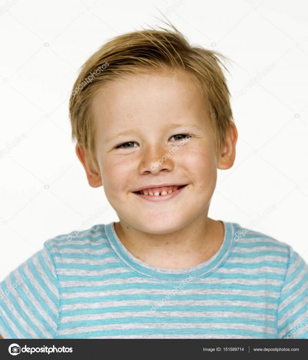 boy smiling