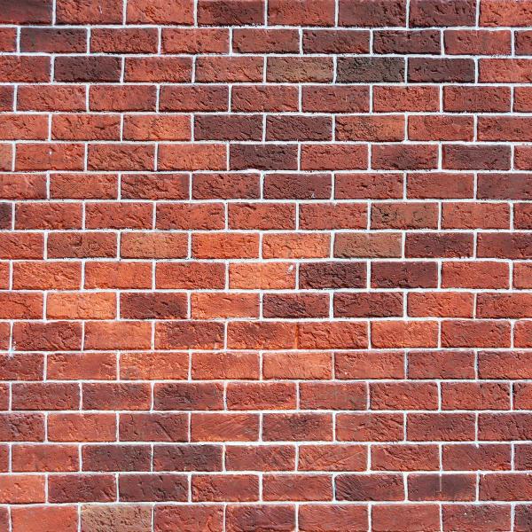Red brick wall