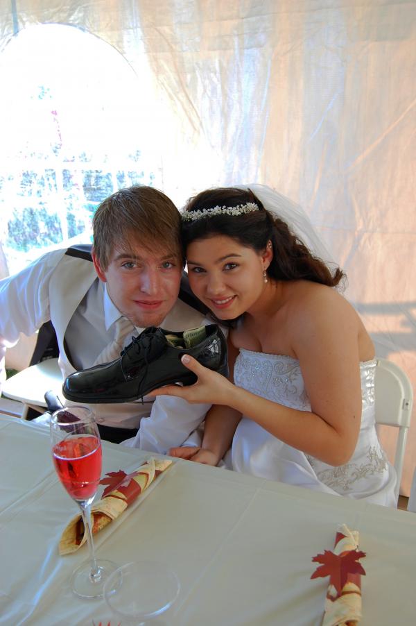 Bride and groom