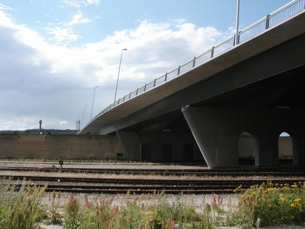 Bridge in Aalborg, Denmark