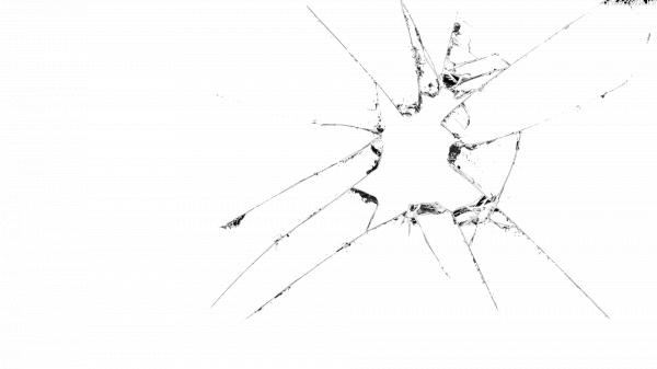 Broken glass