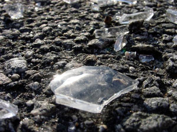 Broken glass